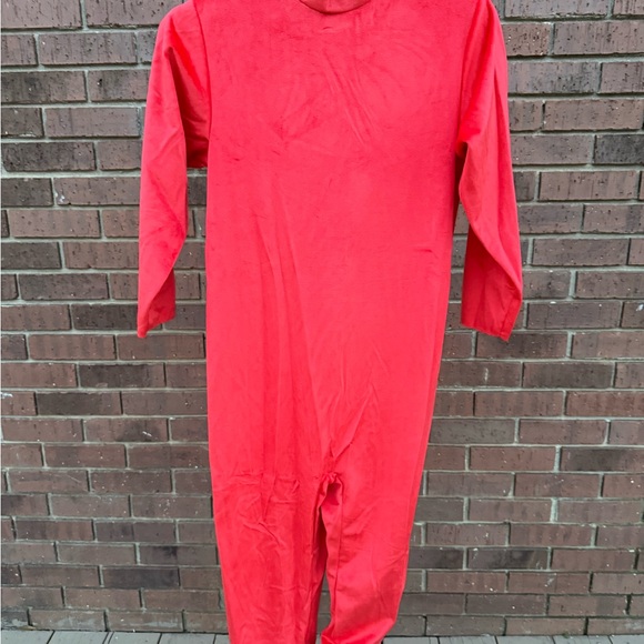 Red Pikmin Classic Nintendo Game Dress Up Halloween Child Costume Large 10-12 - Picture 7 of 8